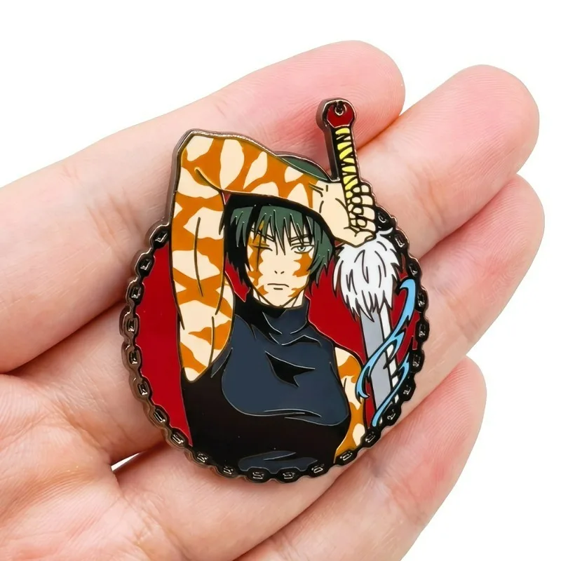 Embroidery Reddit - Spilla smaltata con personaggio di Jujutsu