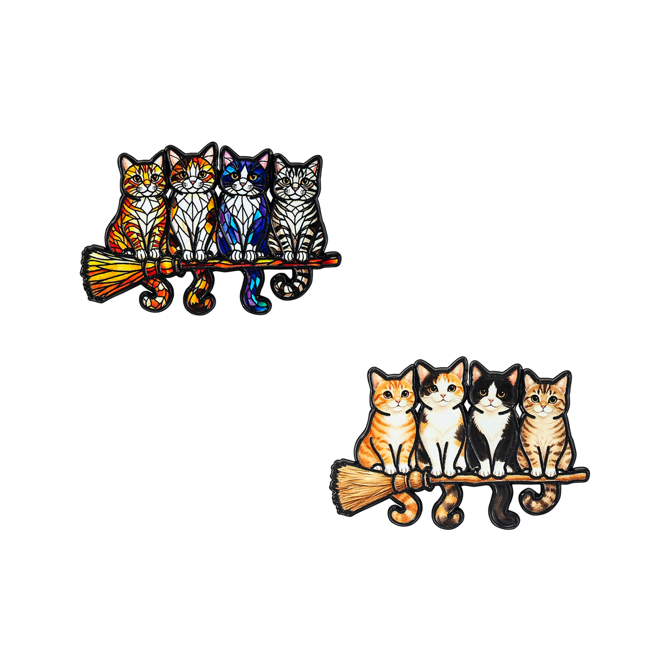 Set di 3 spille a forma di gat - Embroidery Reddit recensione e prezzo