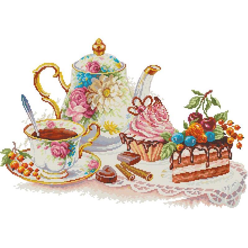 Tè pomeridiano Dessert Modello - Embroidery Meaning recensione e prezzo