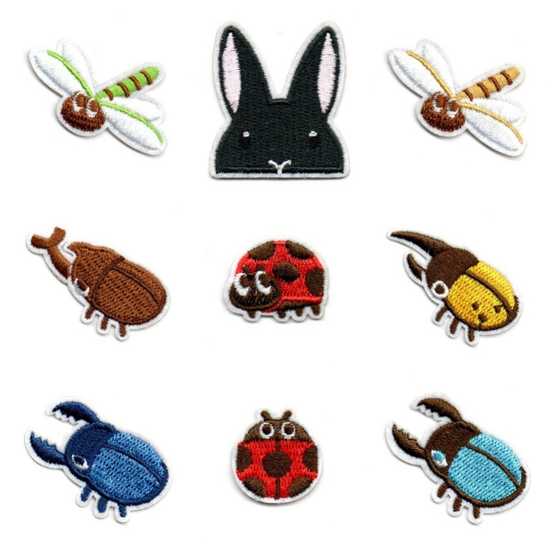 50 pz/lotto Anime Ricamo Patch - Embroidery Lady Bug recensione e prezzo